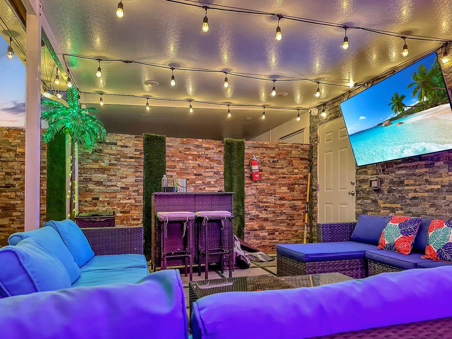 Vacay Spot Experience Luna Sky! 65" Tv Bar, Bbq, Shower Massage Jets, Music, Go To Fl Keys هومستيد المظهر الخارجي الصورة