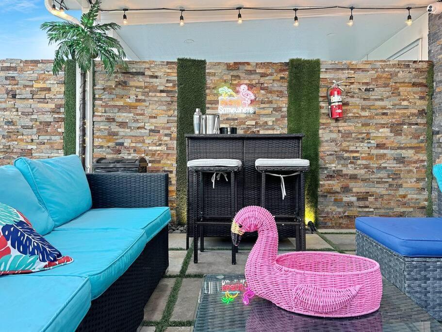 Vacay Spot Experience Luna Sky! 65" Tv Bar, Bbq, Shower Massage Jets, Music, Go To Fl Keys هومستيد المظهر الخارجي الصورة